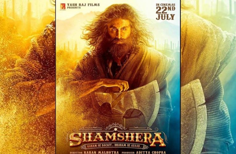 The new movie “Shamshera” is releasing on this month with first look poster and trailer