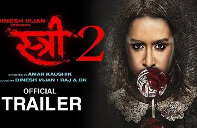 Stree 2 (2022) movie poster with official concept trailer