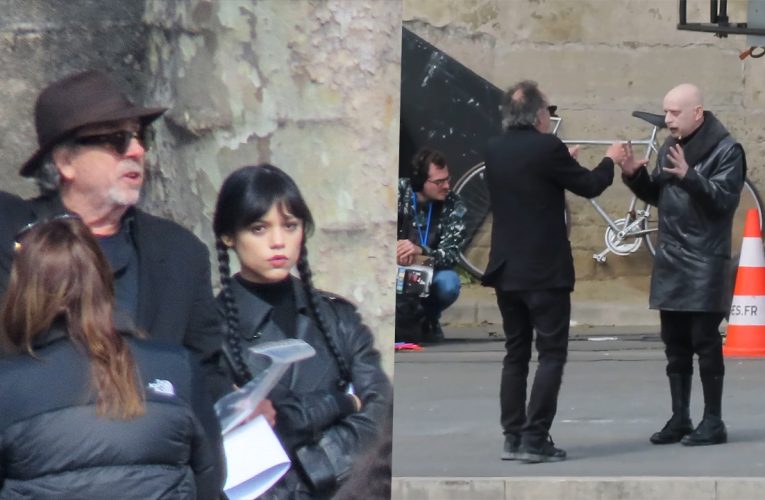 ‘Wednesday’ Season 3 Takes Over Paris! Jenna Ortega, Fred Armisen and Tim Burton Filming Along the Seine