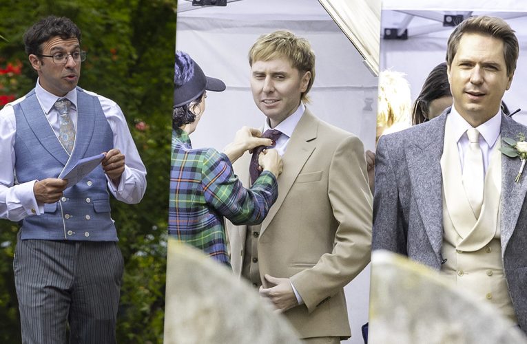 First Look: ‘The Inbetweeners 3’ Caught Filming Massive Church Wedding For Jay